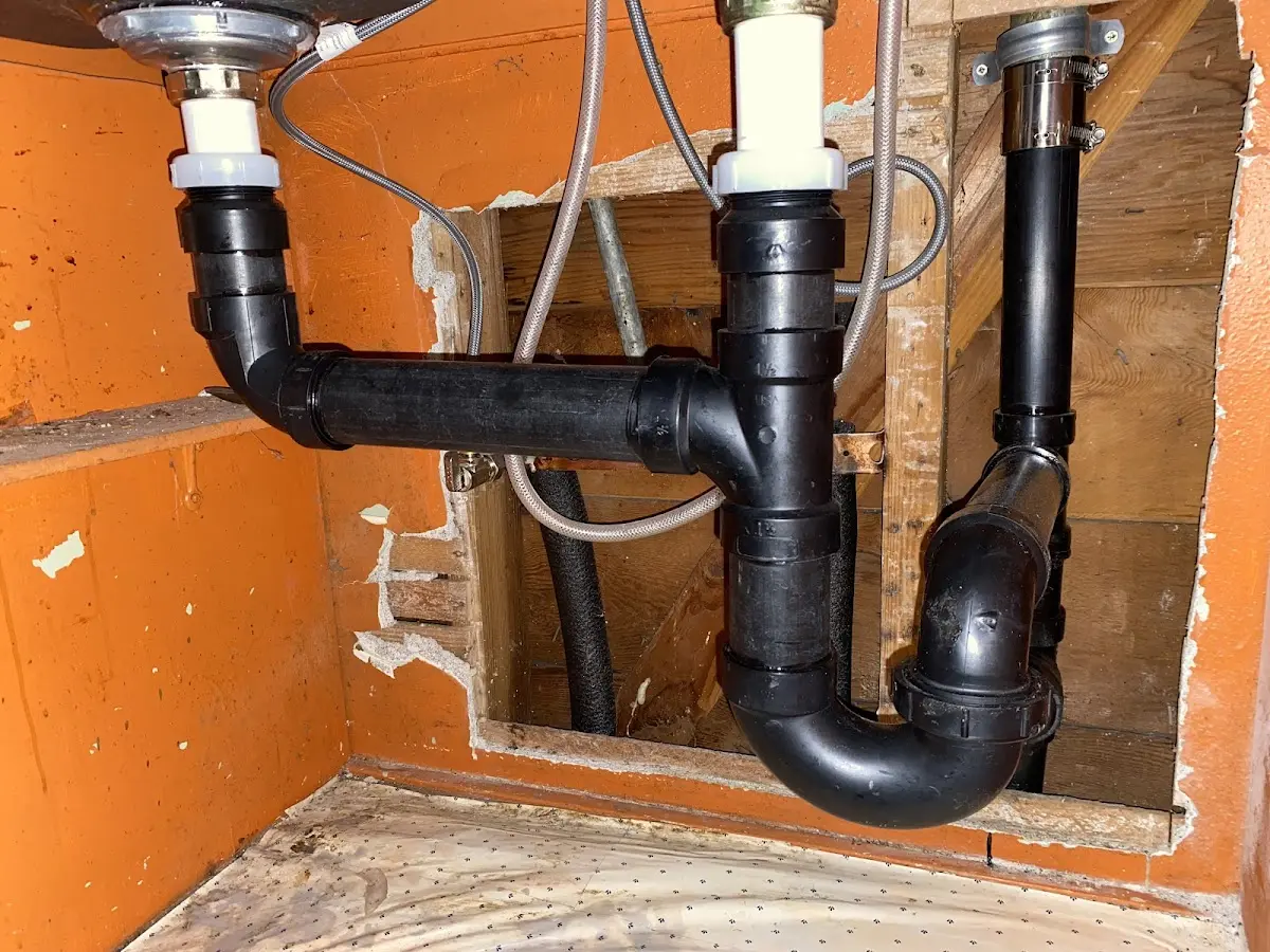 Professional Plumbing Inspection equipment and tools on the job in Laurel Bay
